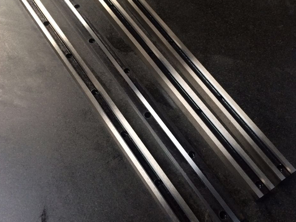 機(jī)床導(dǎo)鑲鋼軌